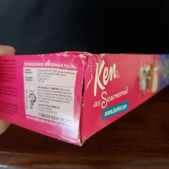 Barbie Ken as Scarecrow Wizard of Oz 1999 - Picture 9 of 10